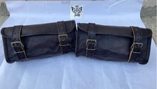 DEUX Pochettes à Outils Cuir