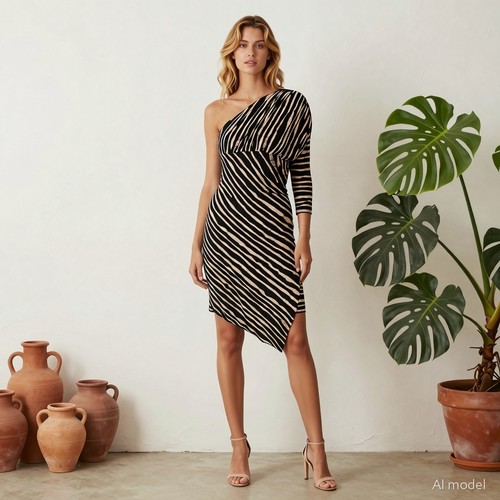 Soirée glam robe midi - glam,
