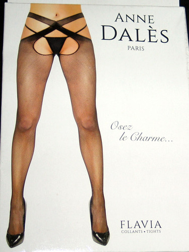 Collant résille ouvert type