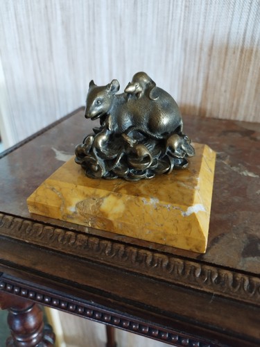 Statuette animalière - statuette, en