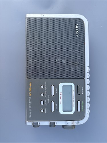 Radio portable sony - radio, icf-m770sl