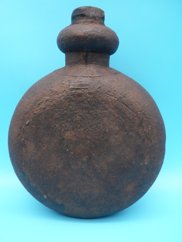 Ancienne gourde eau - gourde, en