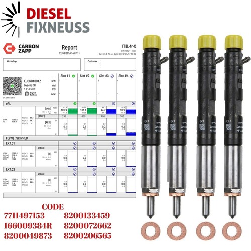 Injecteur renault kangoo - 4x,