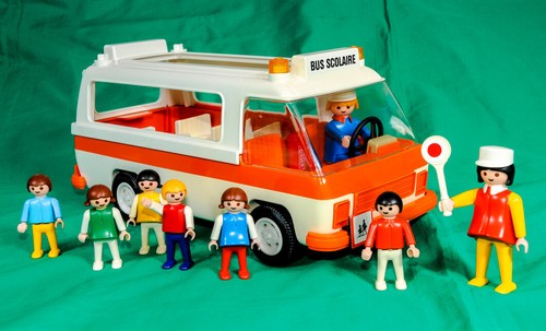 Bus car scolaire playmobil - bus,,