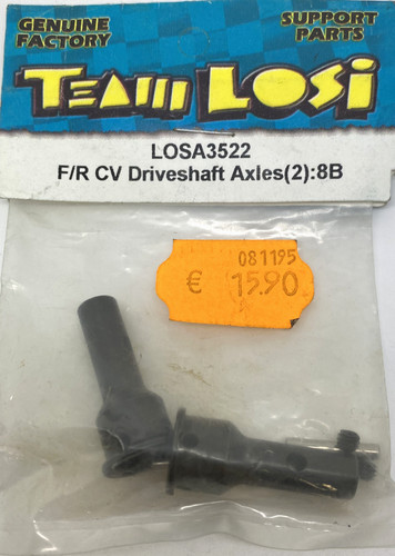 Driveshaft axles 8b - f/r, cv