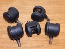 lot 5 roulette FAUTEUIL de bureau SIEGE albert STOLL GIROFLEX 64-7578 axe 11mm