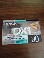 Denon sealed cassette, tape