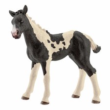Schleich Farm Life Poulain Pinto Cheval Cheval Western Ecurie Figurine 8 cm