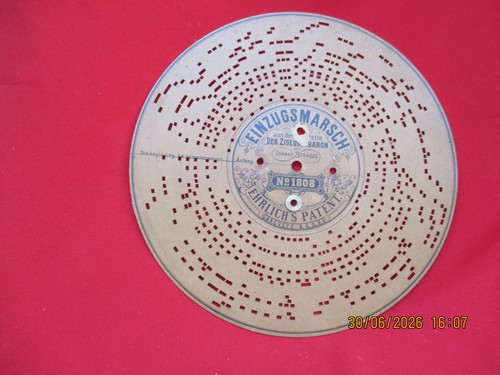 Disque carton ehrlich - disque, cm