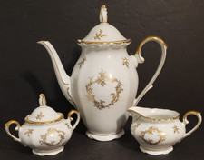 Schwarzenbach Winterling Bavaria Coffee Pot, Creamer & Sugar & Lid
