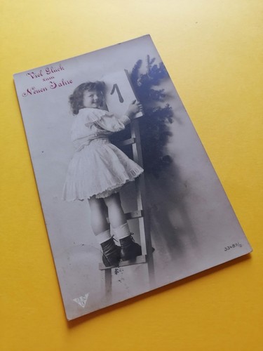 Cpa fantaisie enfant écrite - cpa,