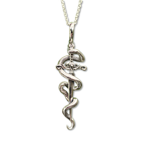 Collier pendentif épée