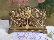 ANCIEN PORTE LETTRES EN LAITON