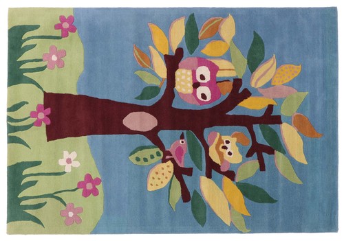 Tapis enfant arbre 170x240 - arbre,