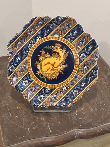 Belle assiette faience de - belle, en