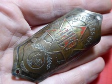 Ancienne Plaque  de Vélo