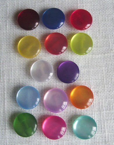 Lot boutons perle - boutons, boule