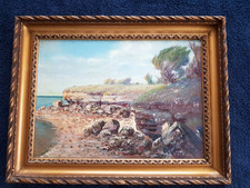 GRANDE HUILE PANNEAU ANCIENNE