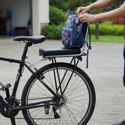 Siège vélo avec dossier - siège,
