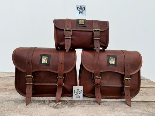 Combiné sacoche cuir - 3, marron