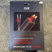 AudioQuest 10ft Speaker Cable PAIR - Black