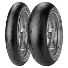 SET DE PNEUS PIRELLI 120/70-17