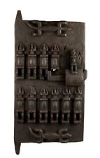 Porte Dogon Art Africain en Bois 71 cm - Artisanat Ethnique 2KG400 #17521