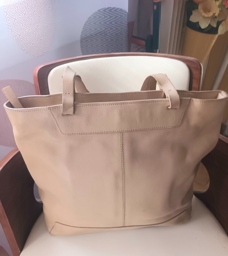 Sac main lamarthe cuir beige - lamarthe,