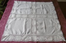 Nappe ou surnappe en lin avec