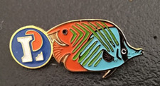 Pin’s Animal Fish Aquarium Tropical Hyper Market Leclerc (Rare) (521)