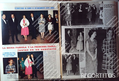 Coupures reine fabiola - coupures, la