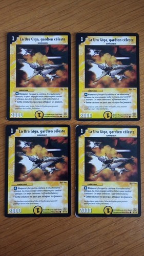 Cartes duel masters - duel,