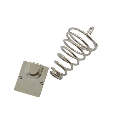 Battery contact spring and - spring,