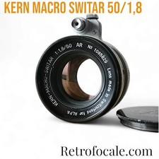 Kern Macro Switar 50mm F/1.8 (Alpa/Leica/Kinoptik)