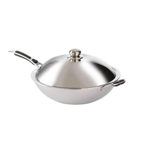 Wok inox induction - wok, à