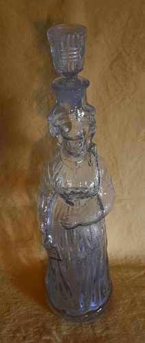 Ancienne bouteille verre - , à