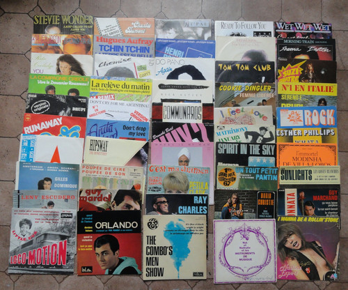 Lot disques vinyles - lot, de