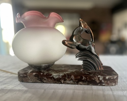 Lampe tulipe antilope vintage - lampe,