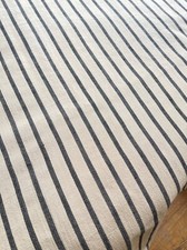 Vintage 1970s Knoll Striped Cotton Twill XX676