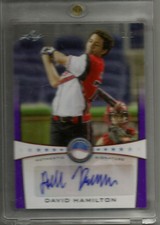 2013 Leaf Power Showcase David Hamilton 1/1 Auto Autograph 