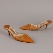 Mule Jimmy Choo Cuir Orange