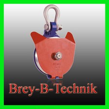 Pewag Seilumlenkrolle Poulie Treuil à Câble Srl 10 Zul Traction 2,5T