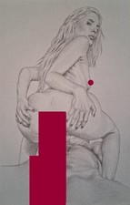 Dessin graphite Sexy Piper
