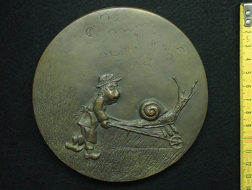 Médaille art bronze daniel - art,