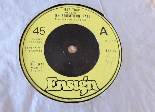 Boomtown rats rat trap - rats,