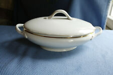 Soupière légumier en porcelaine de Limoges liseré or