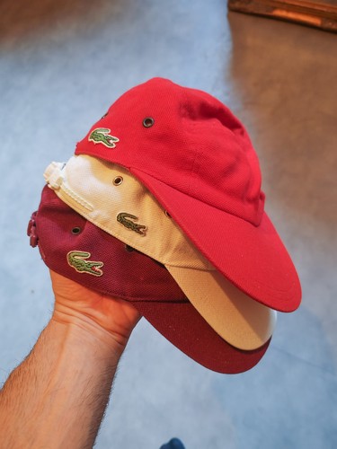 Lot casquettes lacoste - casquettes, girolle