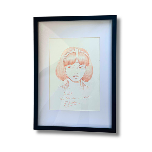 Dessin yoko tsuno signé - yoko,