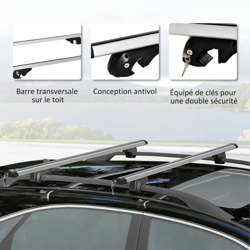 Barres toit transversales - barres,