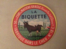 Etiquette Fromage neuve